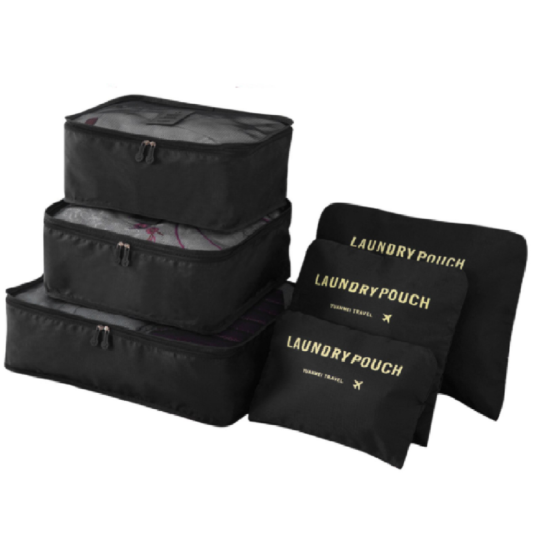 KIT ORGANIZADOR VIAJERO X 6 UNDS