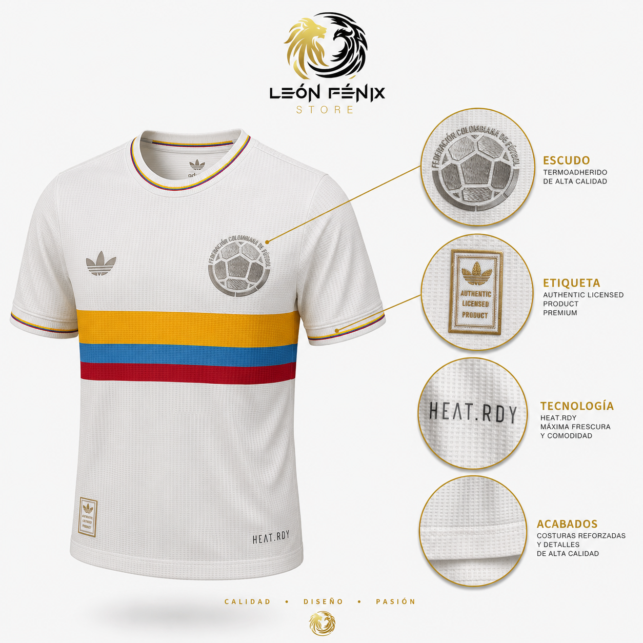 CAMISETAS SEL COLOMBIA MUNDIAL 2026