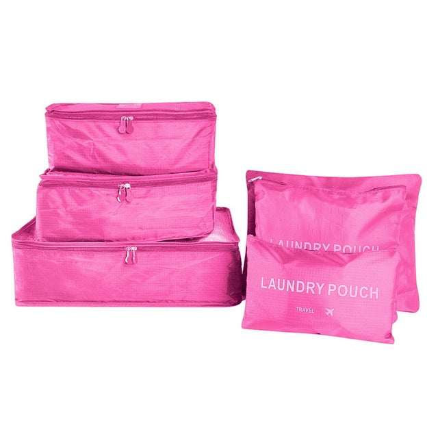 KIT ORGANIZADOR VIAJERO X 6 UNDS
