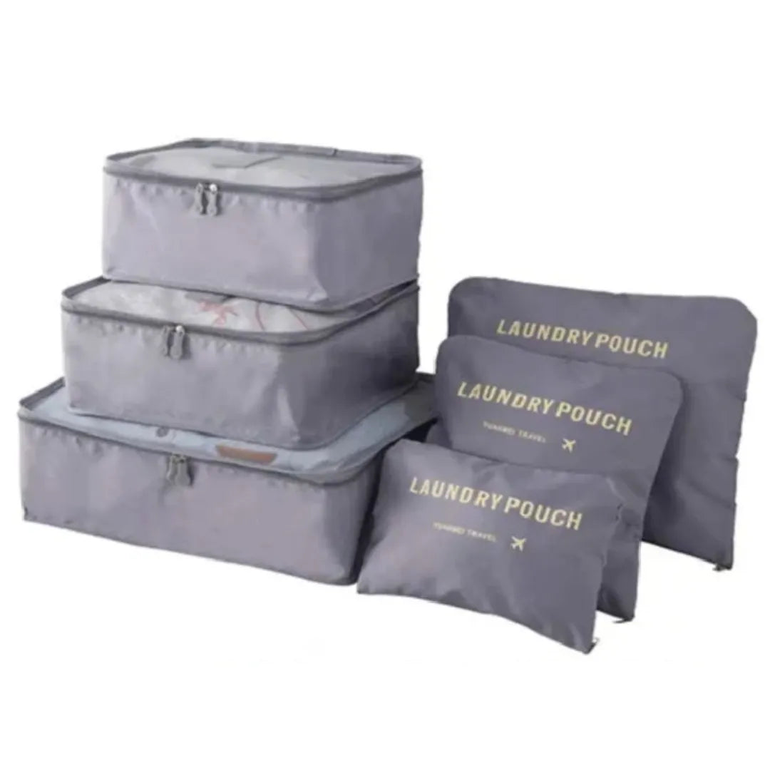 KIT ORGANIZADOR VIAJERO X 6 UNDS